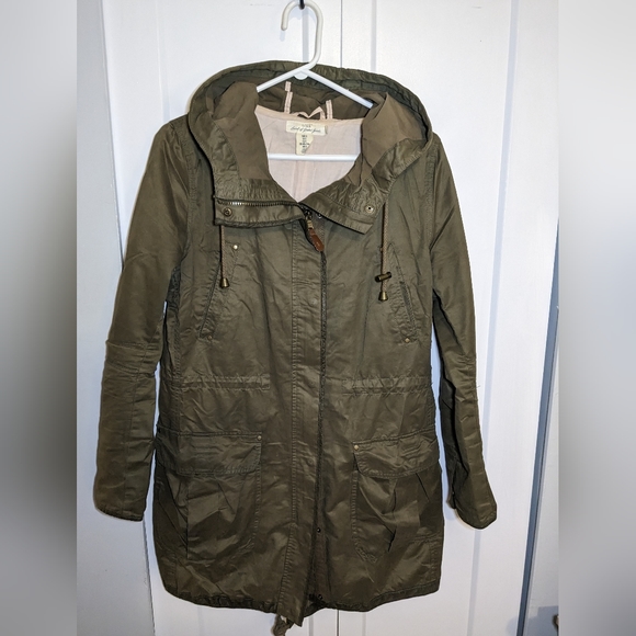 Green utility jacket, size large - Picture 1 of 1